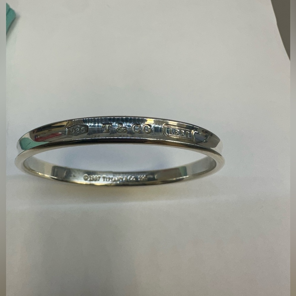 Tiffany & Co. Sterling Silver Engraved Bracelet